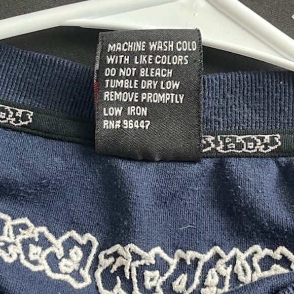 Diss Shadow Boss Navy Blue Short Sleeve Shirt Size 3XL - Picture 13 of 13